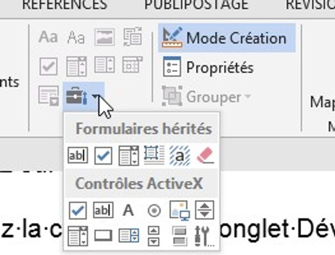 Word comment mettre des cases à cocher dans un texte — free download