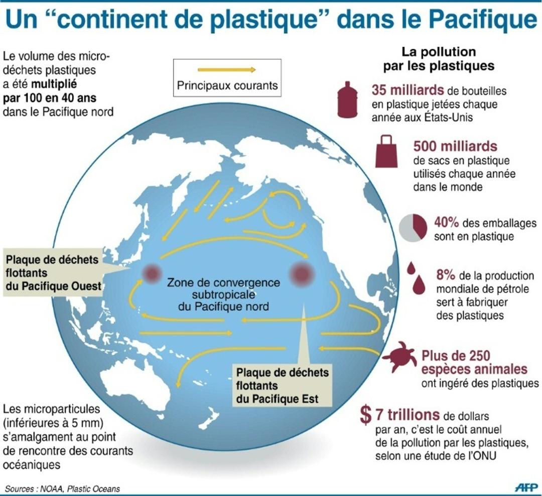 Un continent de plastique bien plus grand que prévu