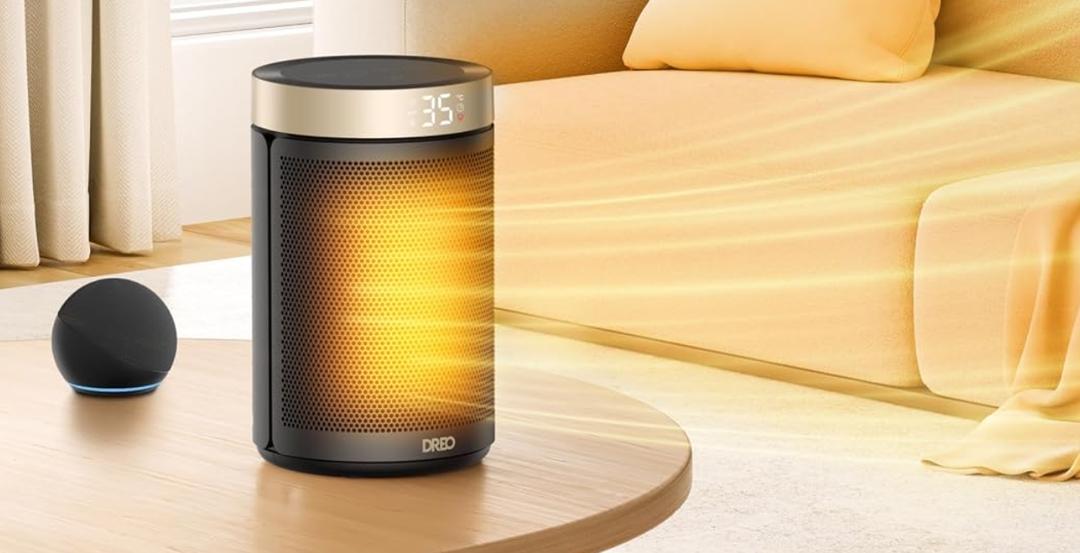 Ce chauffage Dreo veut réchauffer votre intérieur en quelques instants sans dépasser les 60 €