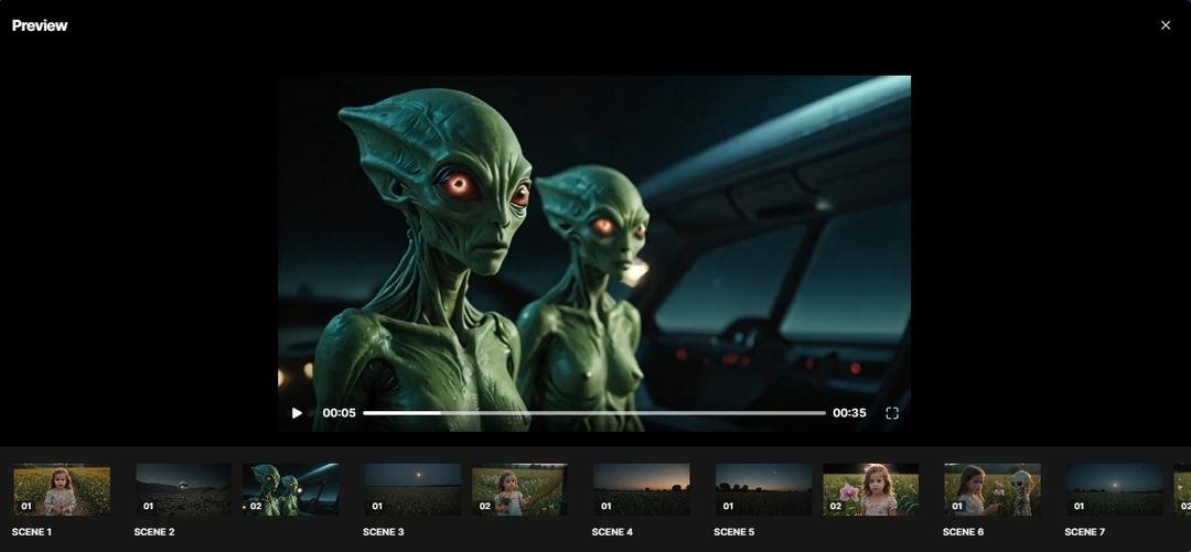 IA générative comment créer un mini film à partir d’un prompt — free download