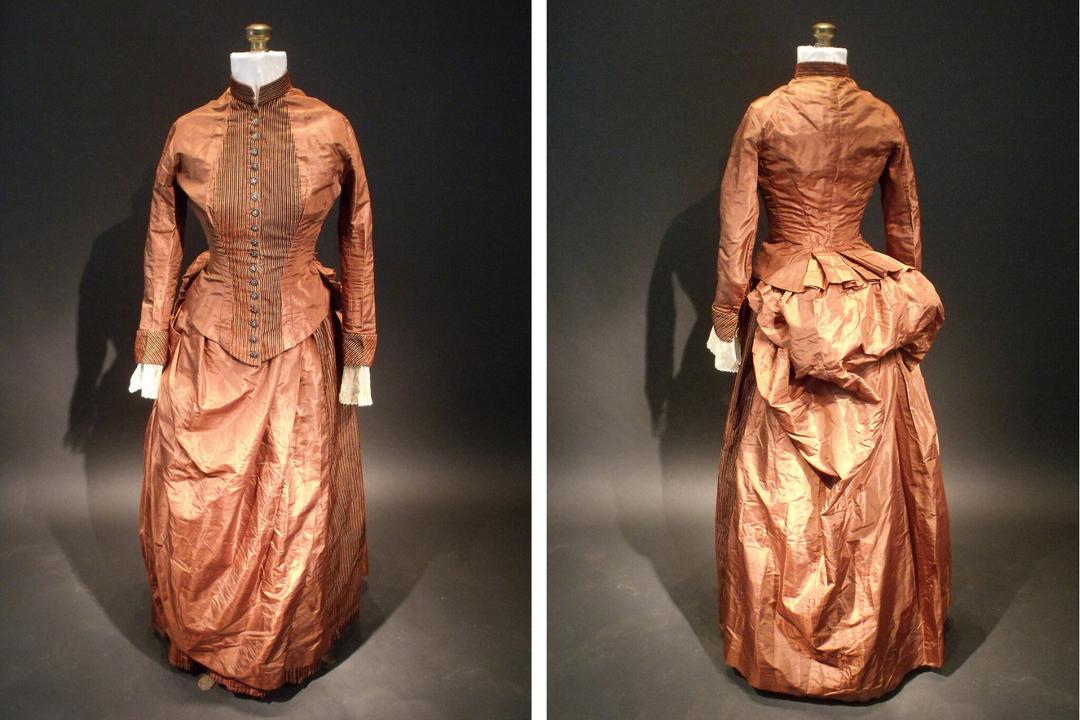 Utura Robe L'incroyable découverte d’un message codé dans une robe du XIXe siècle