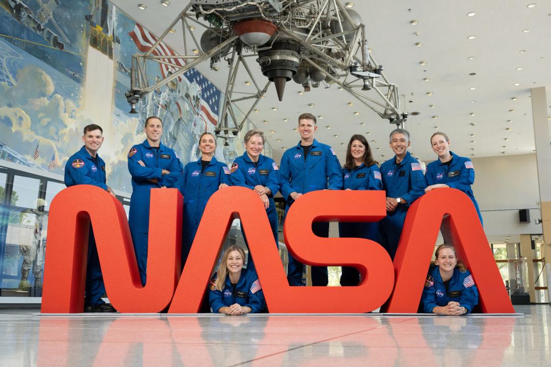 Grupo de astronautas de la NASA.