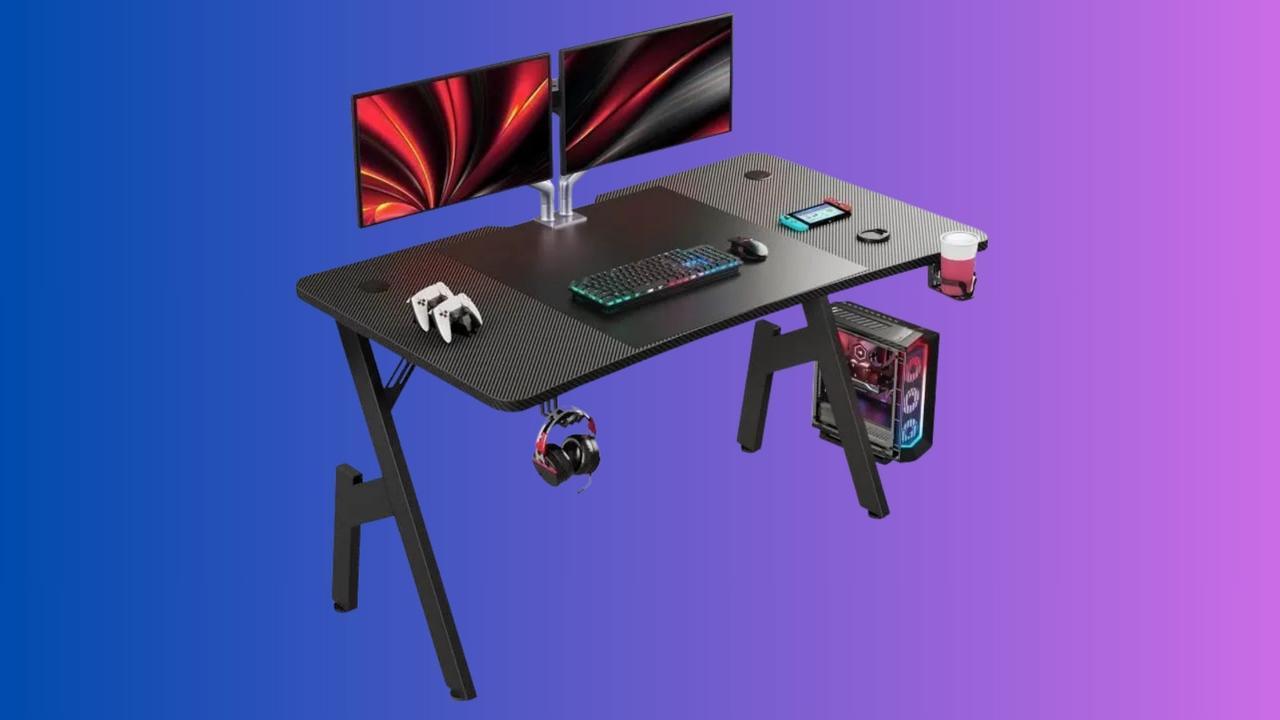 Le bon plan gaming de fin d’année : le bureau HLONONE à prix cassé&nbsp;© Cdiscount