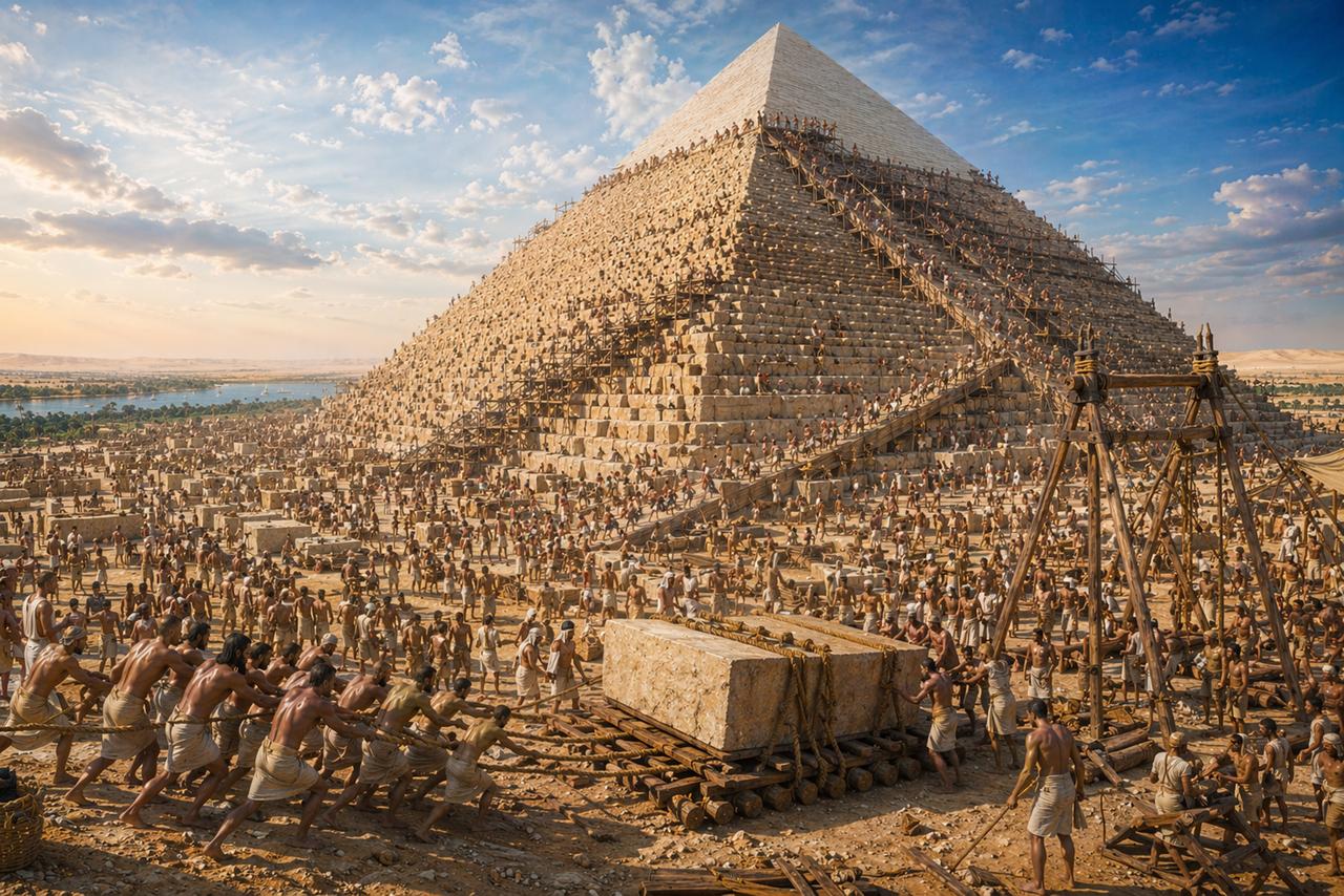 Le secret de construction de la pyramide de Khéops tiendrait dans ce dispositif invisible depuis 4 500 ans