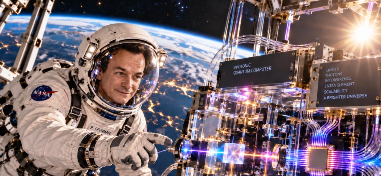 Un ordinateur quantique a fonctionné dans l'espace !