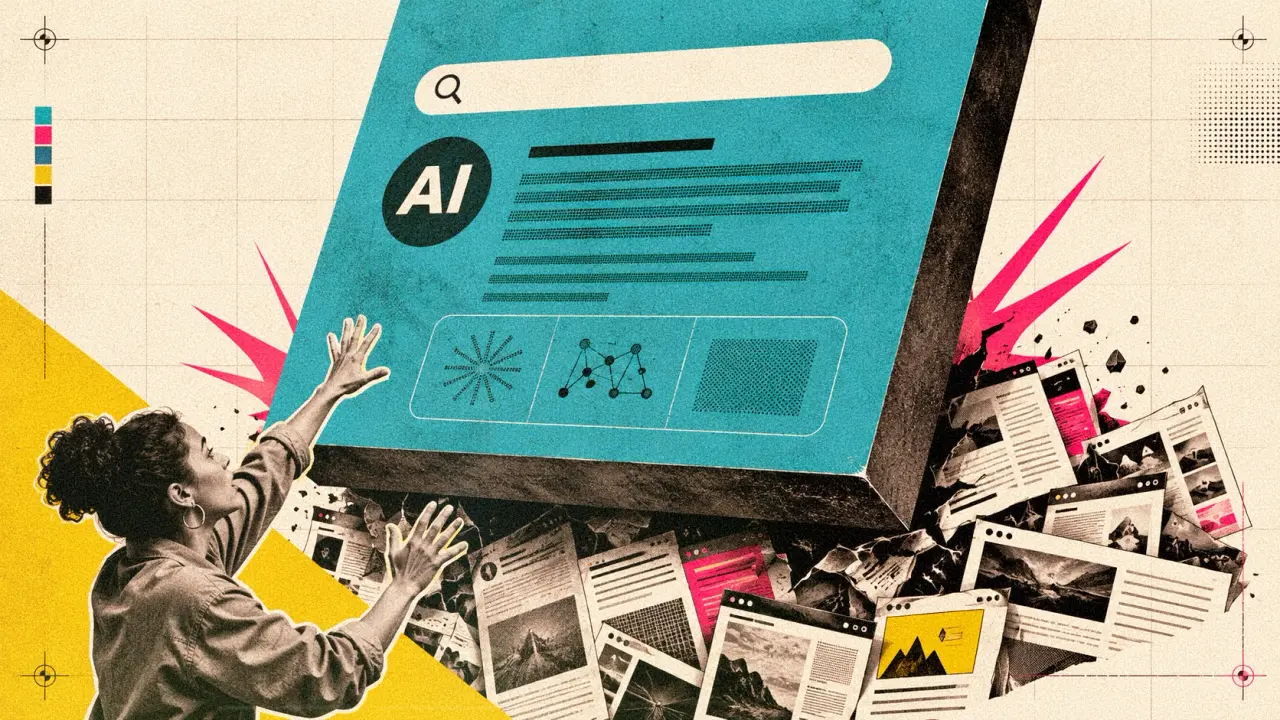 Avec AI Overviews, Google ne renvoie plus seulement vers le Web : il commence à le remplacer