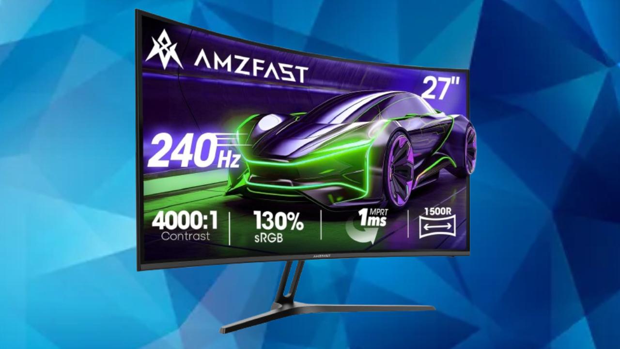Écran incurvé 27 pouces, 240 Hz et Full HD : cet écran PC gaming assure une immersion totale pour moins de 140 € sur Amazon