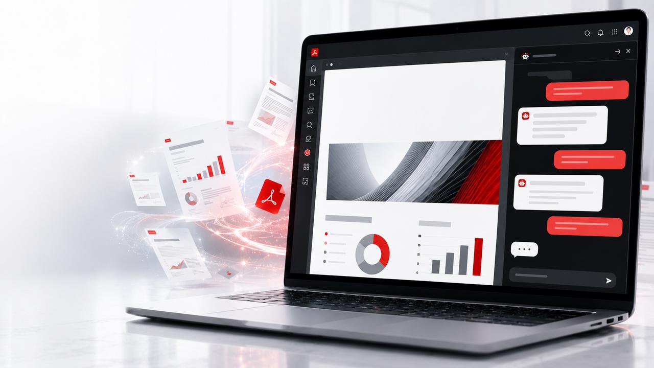 Grâce à l’IA conversationnelle, Adobe révolutionne les PDF