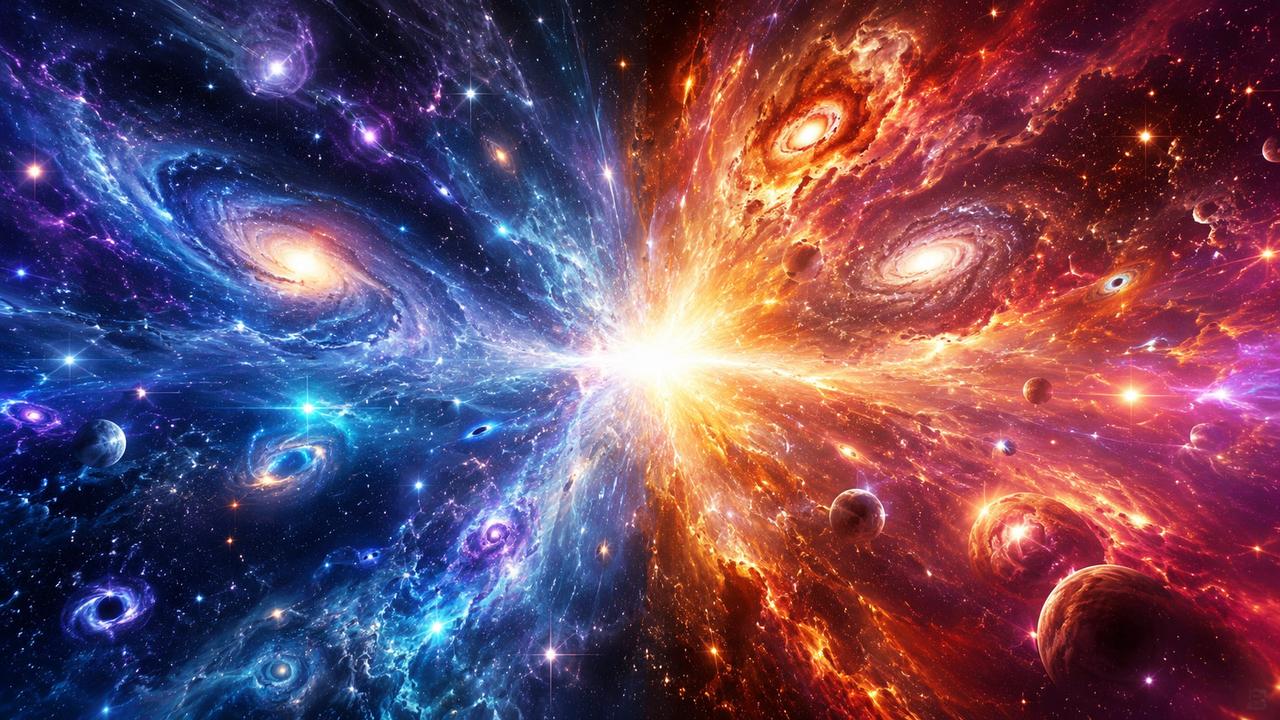Et si le Big Bang avait créé deux Univers ? Une nouvelle théorie remet en question tout ce que nous savons