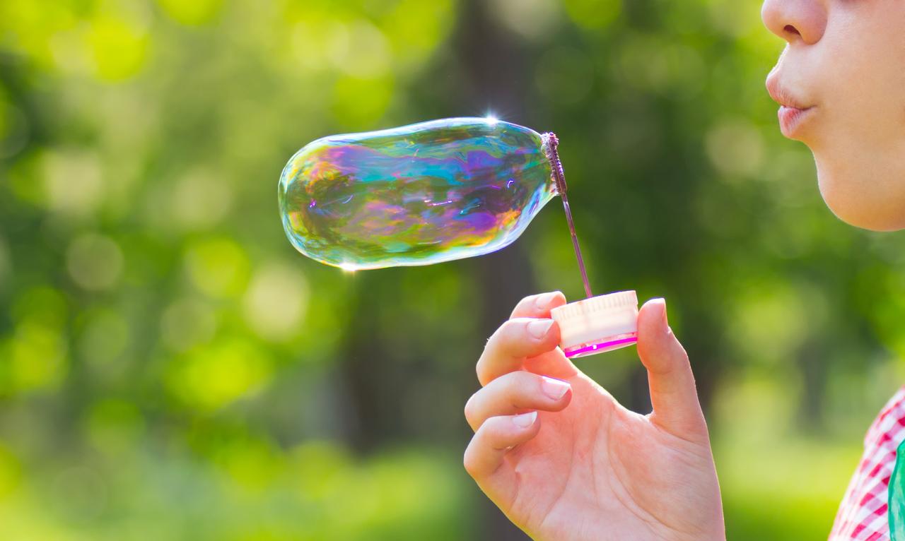 Quelle taille peut atteindre une bulle de savon ?