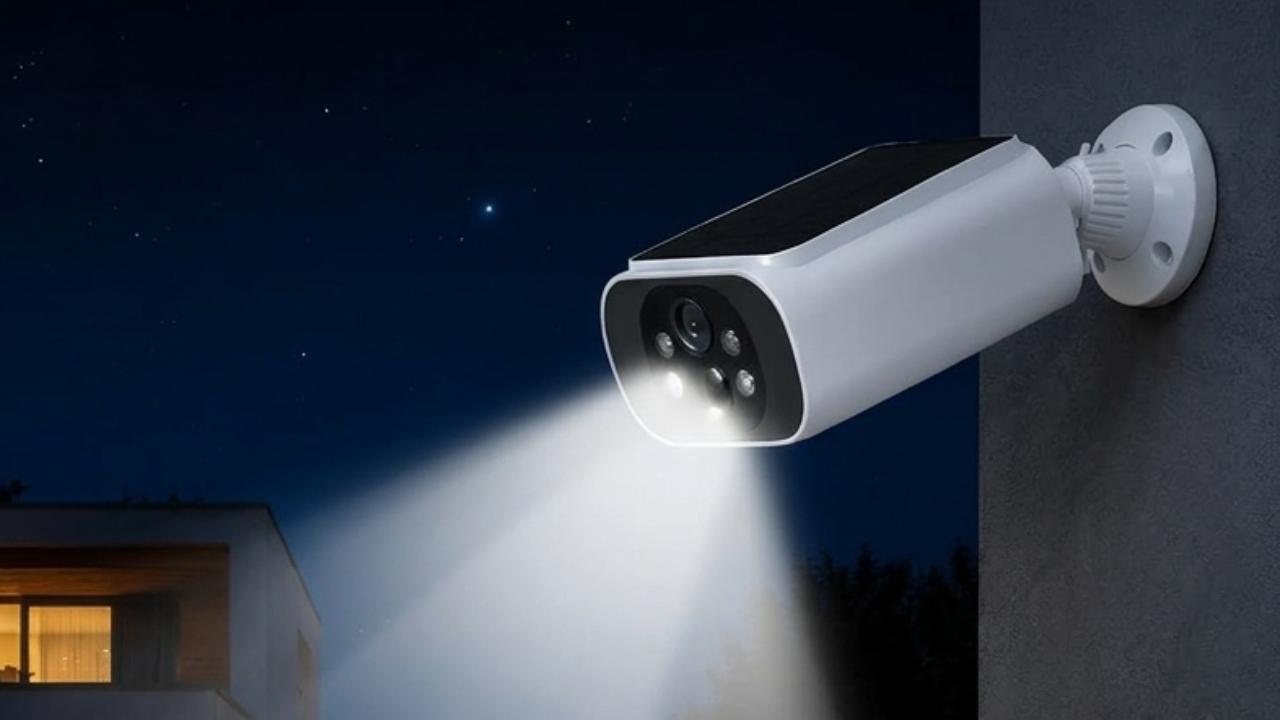 4 caméras, une base et des panneaux solaires : ce kit de surveillance ARCCTV devient bien moins cher sur Amazon