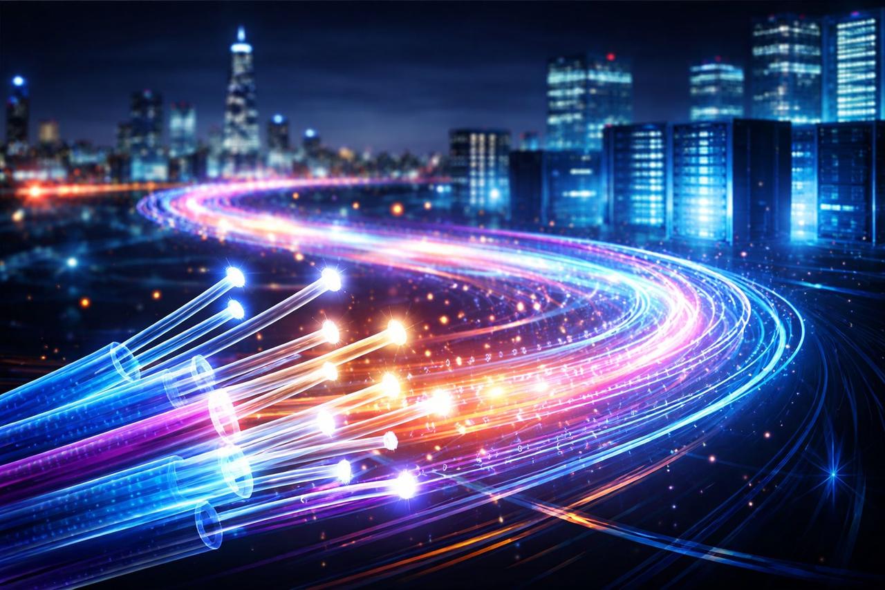 L’Internet du futur : des scientifiques britanniques pulvérisent le record mondial de débit sans poser un seul câble neuf