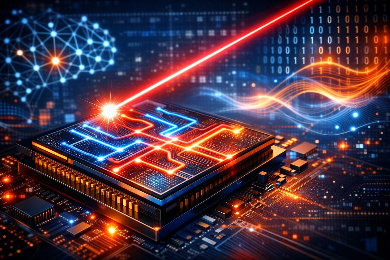 De la lumière à la place du courant : la puce qui pourrait sortir l'IA de sa spirale énergétique