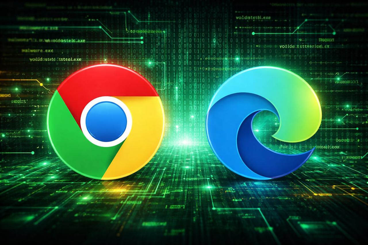 C’est la panique : Google Chrome et Microsoft Edge visés par un malware redoutable capable d’ouvrir l’accès à vos données