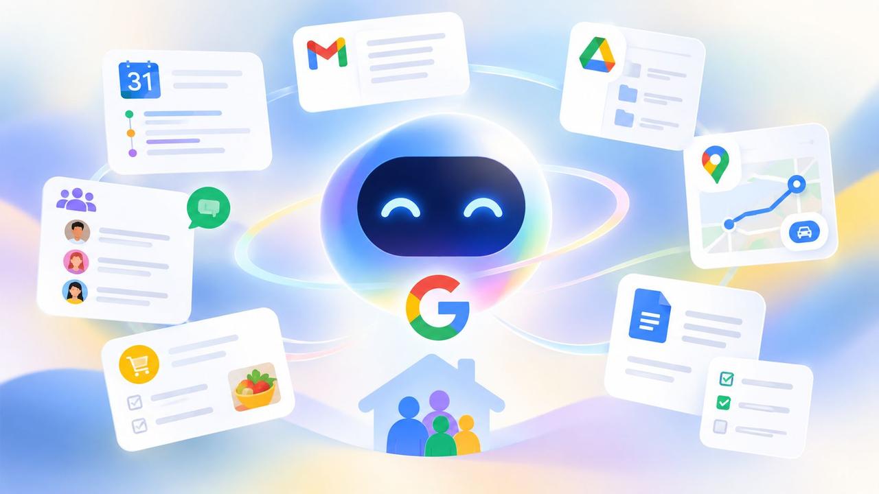 Google veut prendre une place centrale dans la famille : son IA commence déjà à tout coordonner