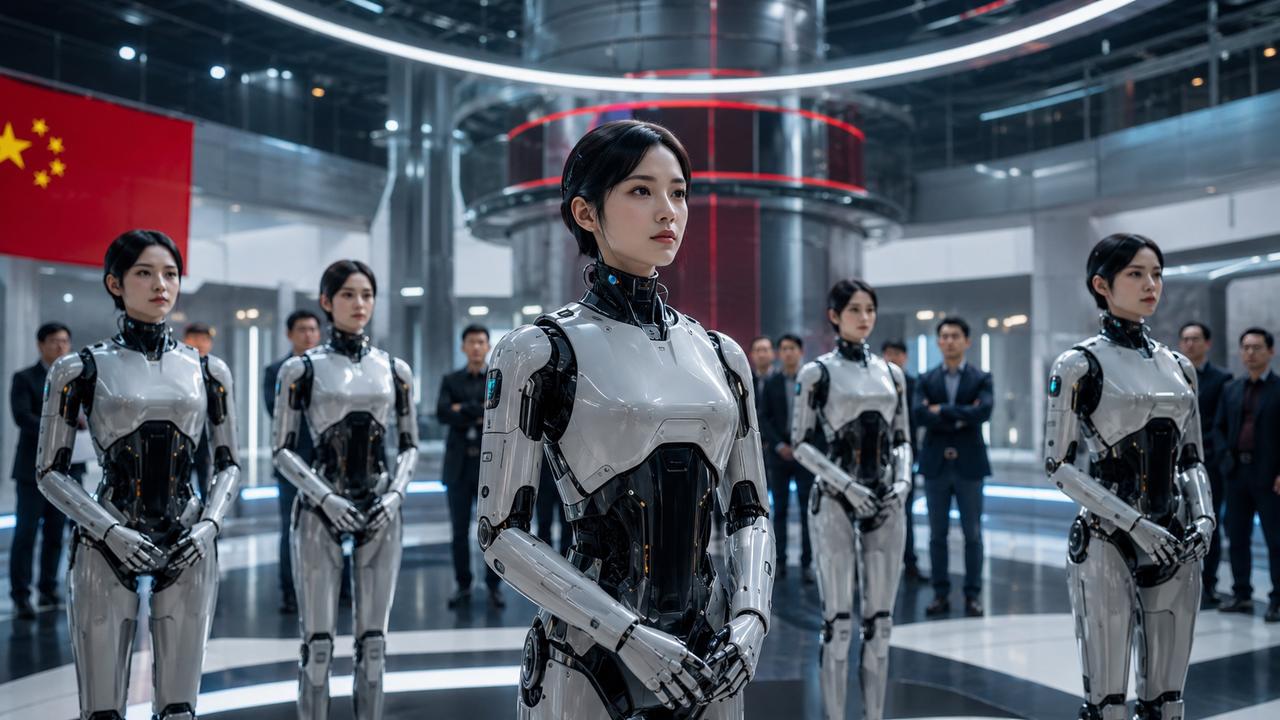 Ces nouveaux robots humanoïdes chinois ressemblent à de véritables êtres humains