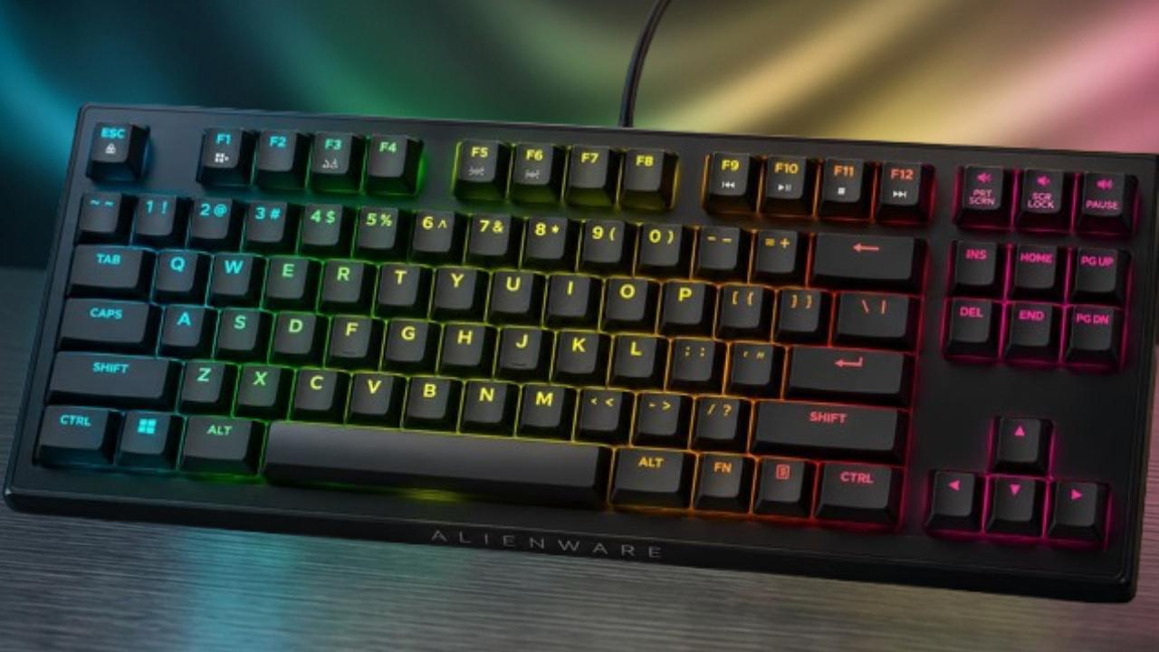 Le prix du clavier Alienware AW420K chute de 20 % sur le site officiel : switches Cherry MX, format TKL et éclairage RGB au meilleur prix