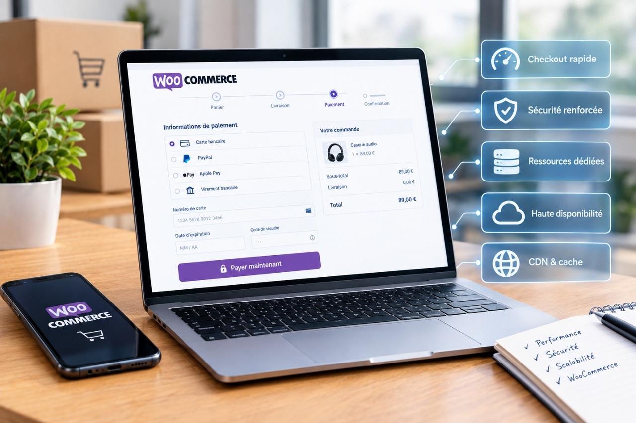 Hébergement WooCommerce 2026 : quel hébergeur choisir pour un checkout ultra-rapide ?