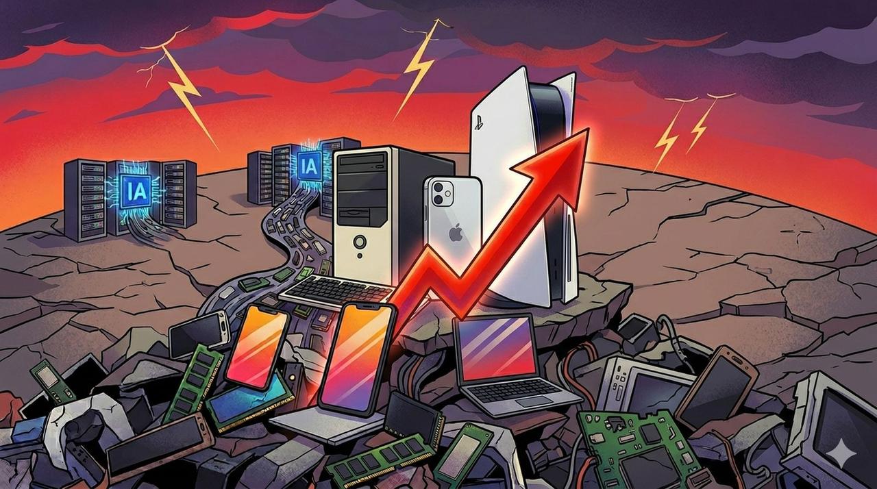 Pourquoi la guerre en Iran fait flamber le prix de la PS5, des PC et des smartphones – et ce n’est pas fini