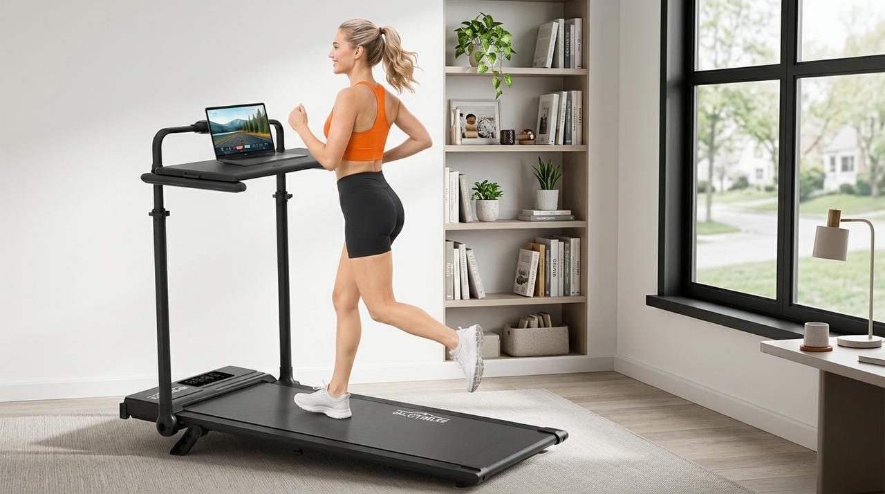Ce tapis de course Mr. Gymlee est l'un des plus accessibles et complet du marché