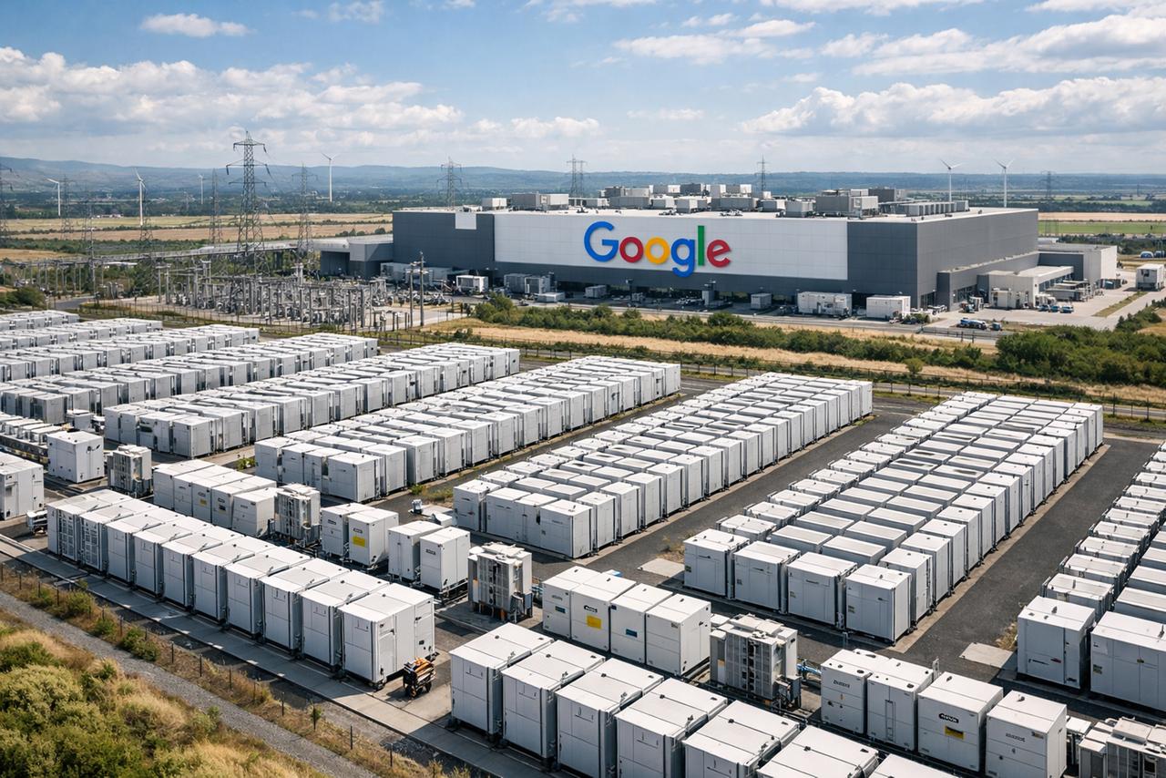 Quatre jours d'autonomie, zéro fossile : le pari énergétique le plus fou jamais tenté par Google pour son data center