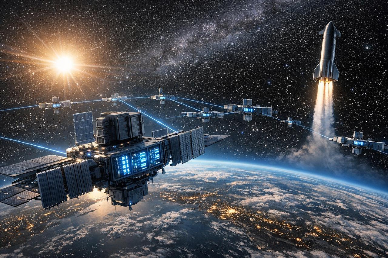 Elon Musk veut un million de satellites pour l’IA : décryptage d’un projet hors normes