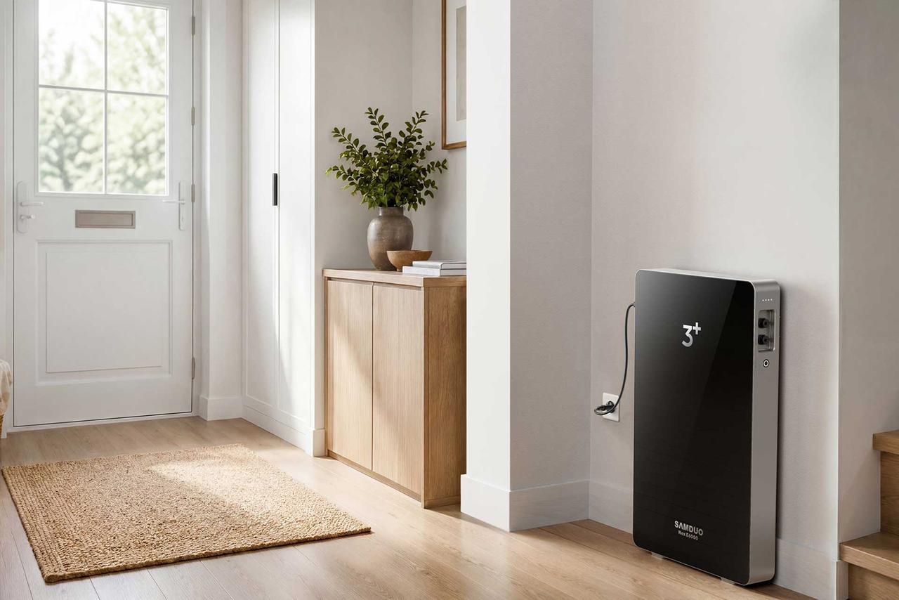 SAMDUO Nex E6000 : la batterie domestique qui promet le stockage solaire en toute simplicité