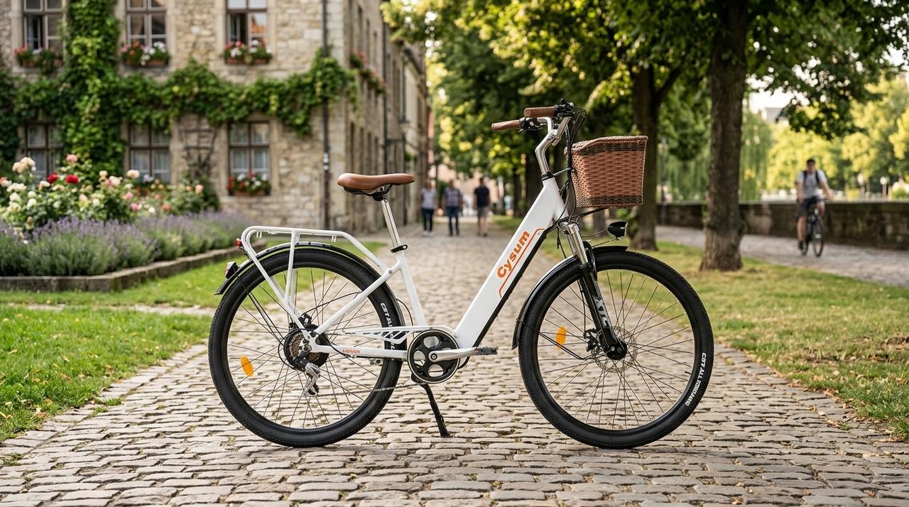 Ce vélo électrique Cysum avec jusqu’à 90 km d’autonomie passe sous les 455 € sur AliExpress avant la rentrée