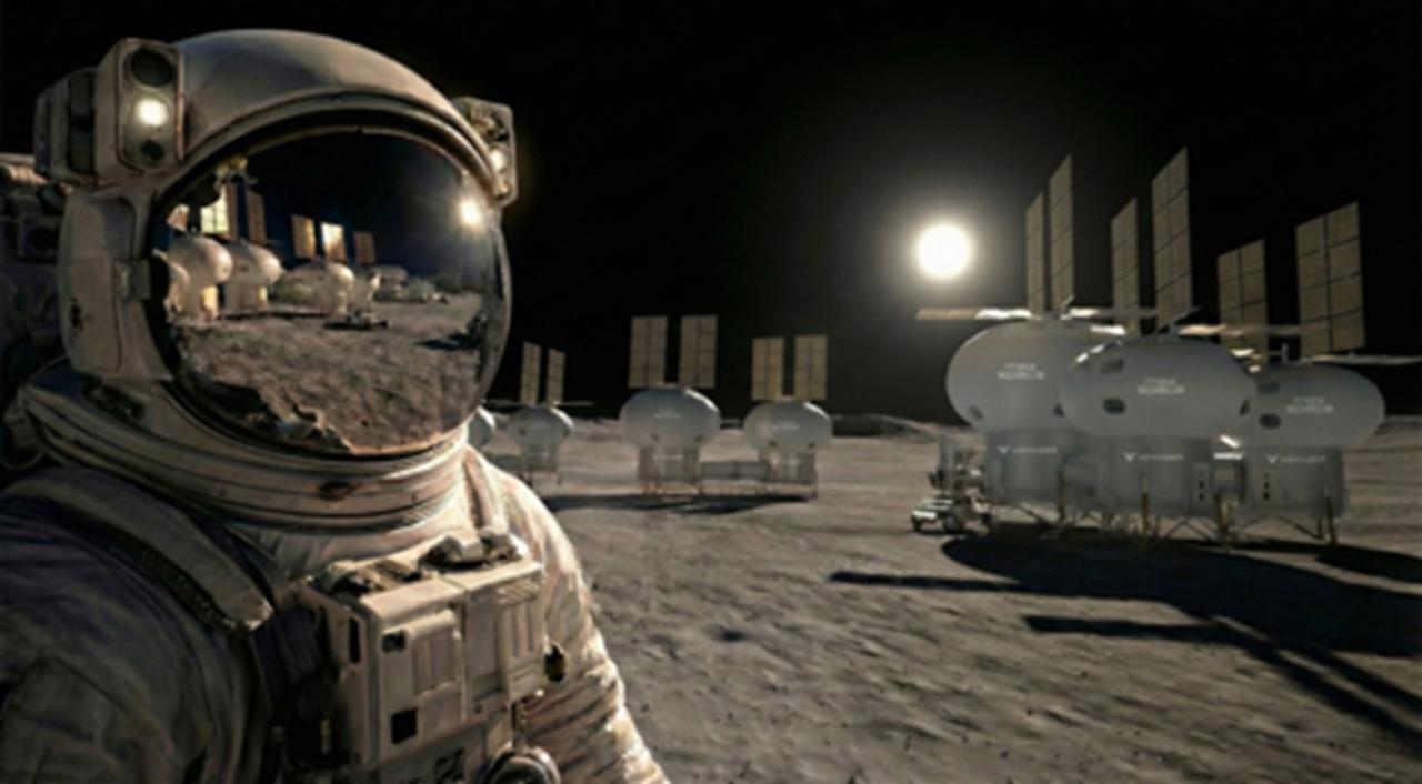 La Lune accueillera peut-être ses premiers habitants dans des maisons gonflables...