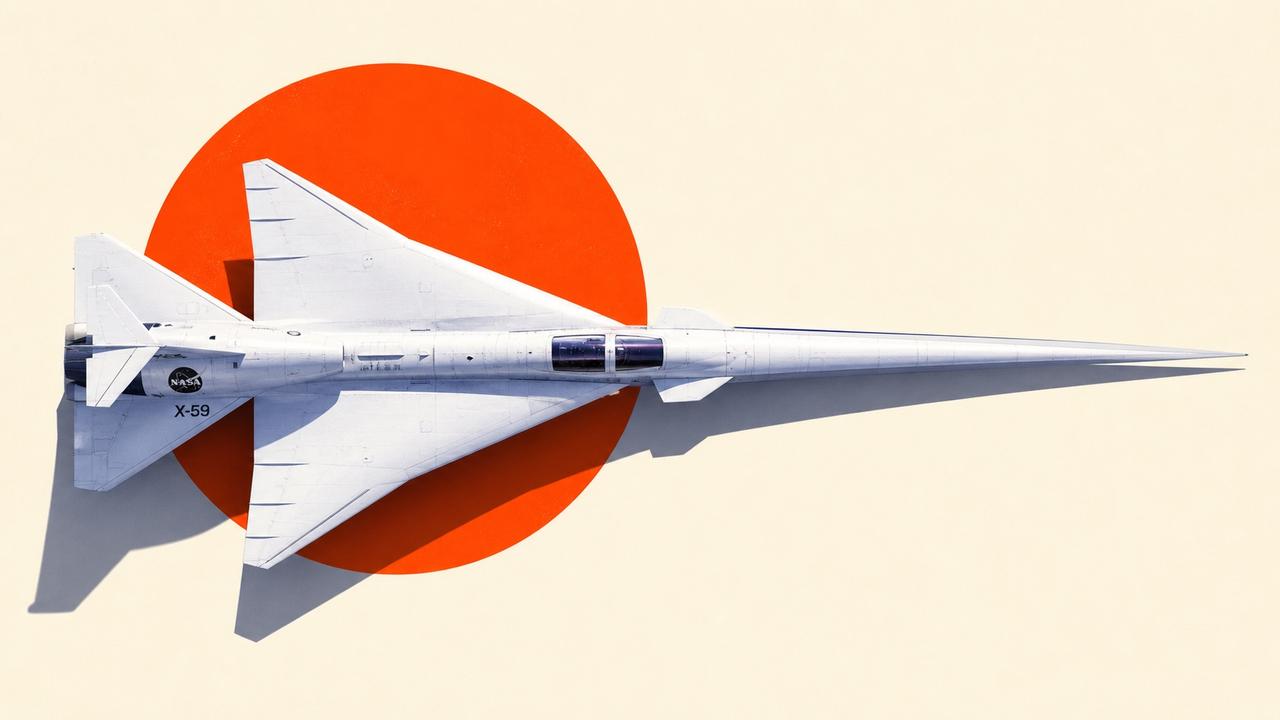 Regardez le X-59 de la Nasa en plein test : ce supersonique qui veut ...