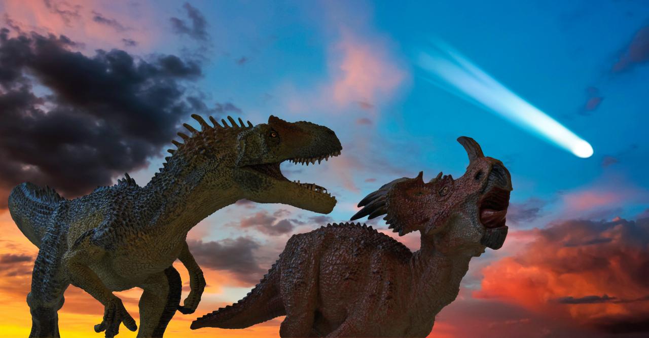 L'astéroïde qui a tué les dinosaures a créé un tsunami géant avec des  vagues de 1,5 km de hauteur, image size:1280x667