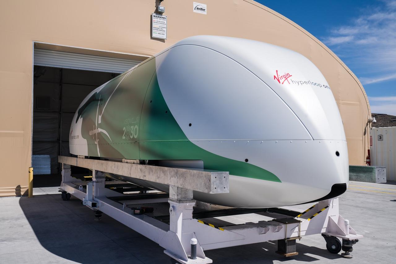 Virgin Hyperloop One dévoile une nouvelle version de sa capsule