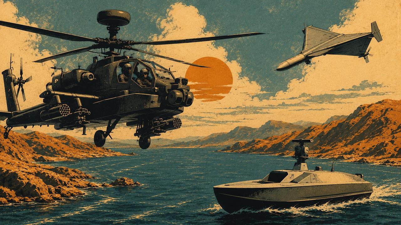 Près du détroit d’Ormuz, le crash de l’hélicoptère Apache américain a déclenché une opération inédite dans l’histoire