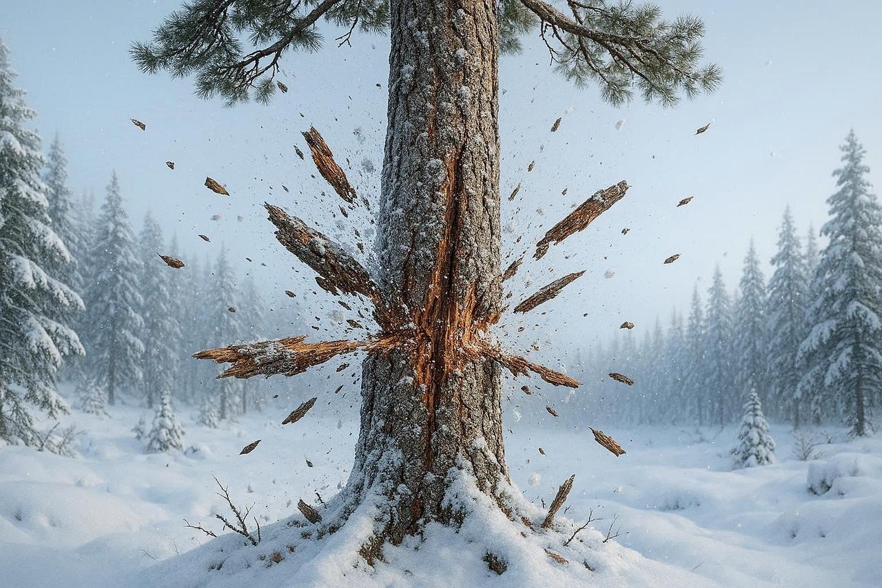 Des arbres qui « explosent » sous -45 °C : ce phénomène réel qui affole les États-Unis en proie au vortex polaire