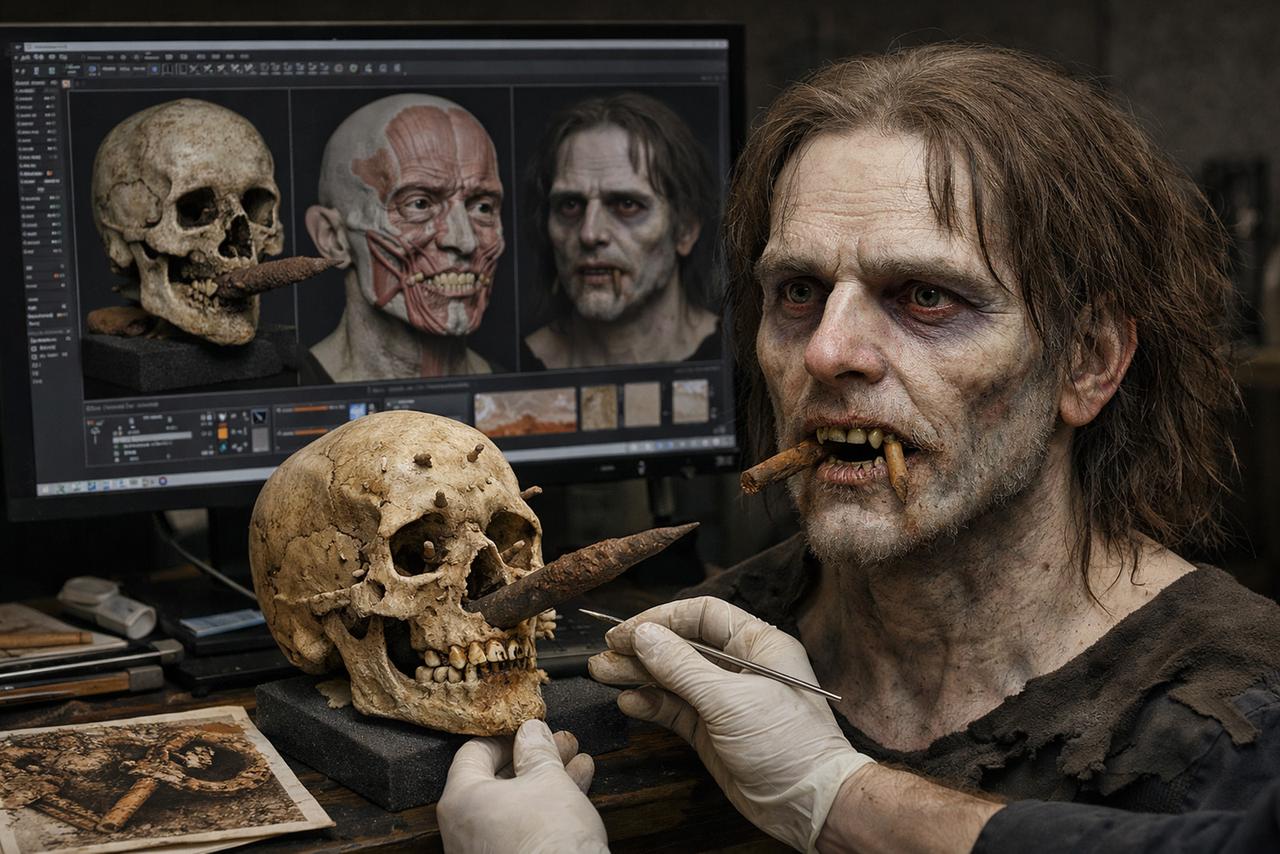 Décapité puis enterré sous des pierres, ce « vampire » du XVIe siècle révèle enfin son visage