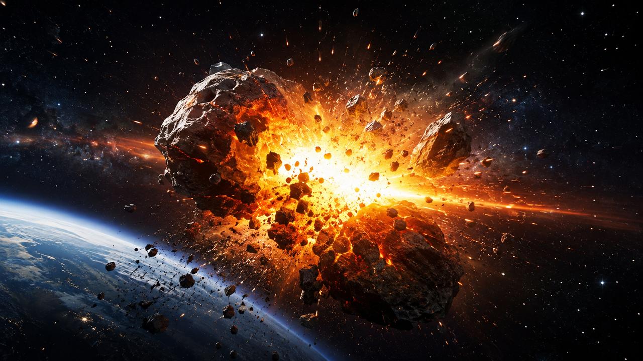 Faire exploser une bombe nucléaire près d’un astéroïde : les simulations révèlent un effet inattendu