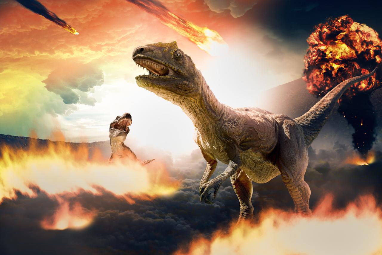 Le dernier jour des dinosaures sur Terre, image size:1280x853