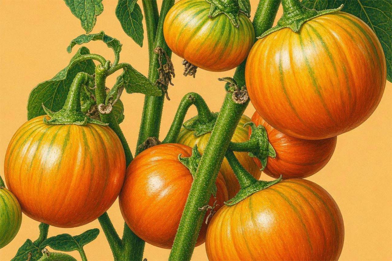 La plante de la semaine : une tomate orange dans votre jardin ? Pas vraiment… et elle va vous étonner