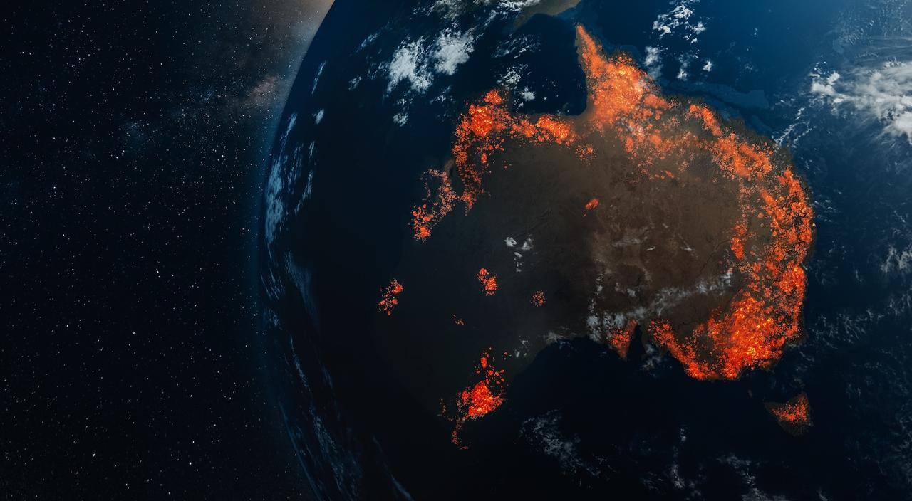 L’image qui a stupéfié le monde : derrière ce paysage irréel, 24 millions d’hectares sont partis en fumée