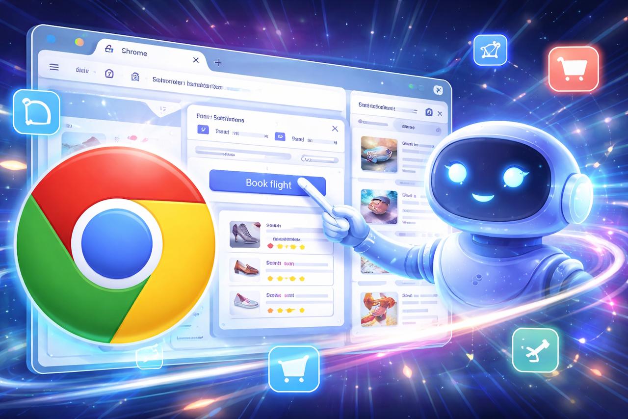 Google Chrome devient un agent IA : gain de temps, perte de maîtrise ? Ce qu’il faut savoir