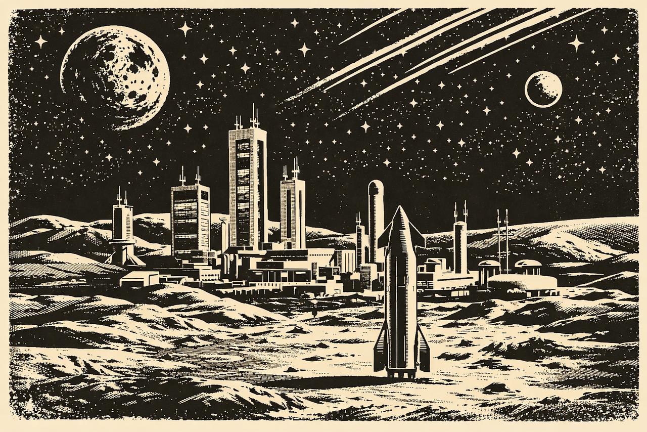 Une base sur la Lune avant Mars ? Ce que révèle le nouveau virage stratégique de Musk