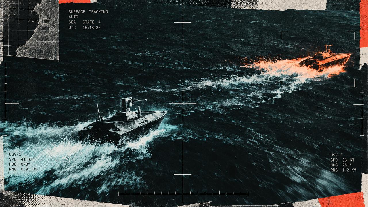 Pour la première fois, deux drones navals se sont affrontés en mer : la guerre vient-elle de franchir un cap ?