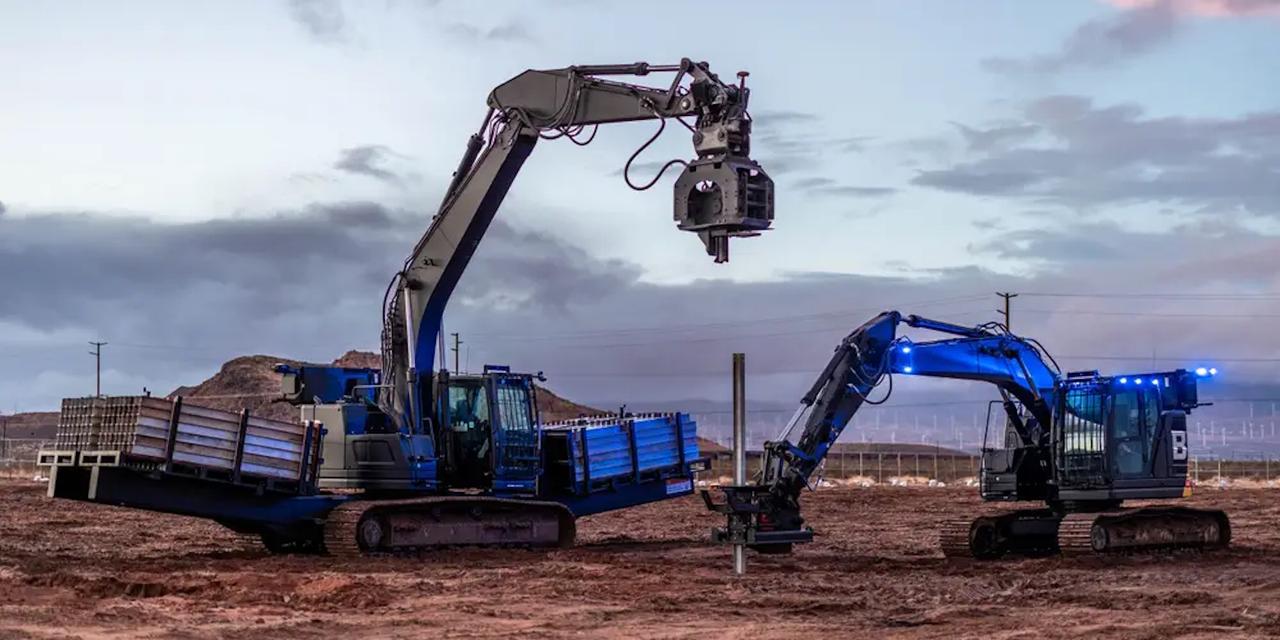 Ces robots autonomes construisent à toute vitesse la centrale solaire du futur data center géant de Meta