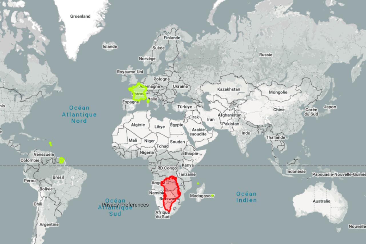 Voici les tailles réelles des pays enfin dévoilées grâce à cette carte — free download