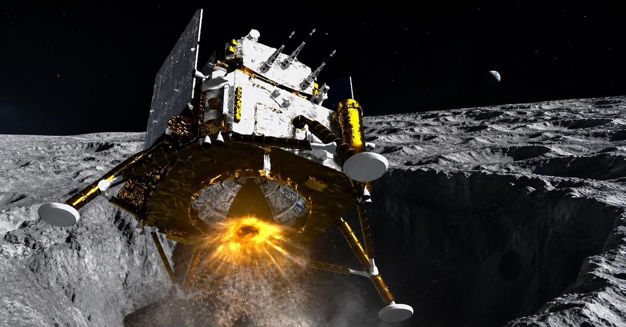 Chang'e 7 : la Chine part « bondir » dans les zones les plus secrètes du pôle sud de la Lune où s’installeront les Américains