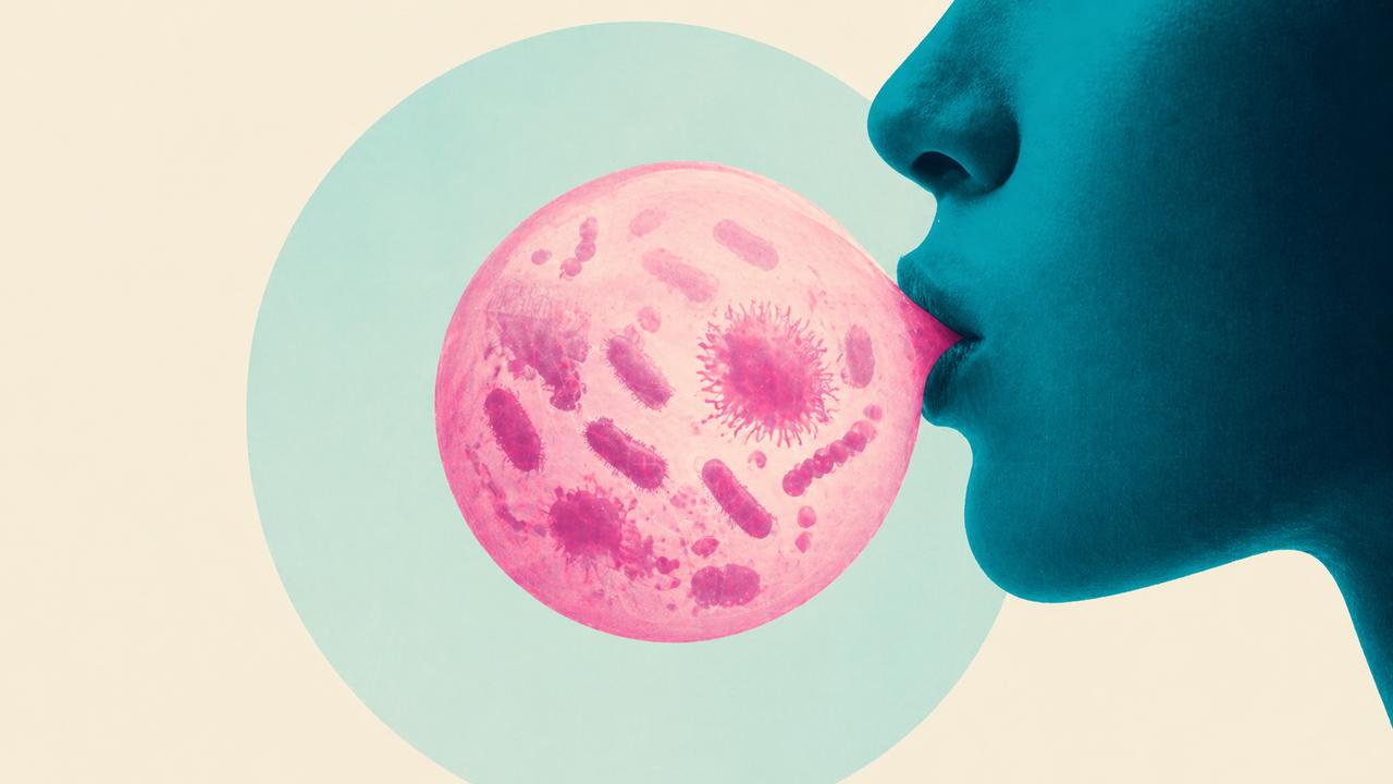Des chercheurs testent un chewing-gum capable de piéger des microbes impliqués dans le cancer