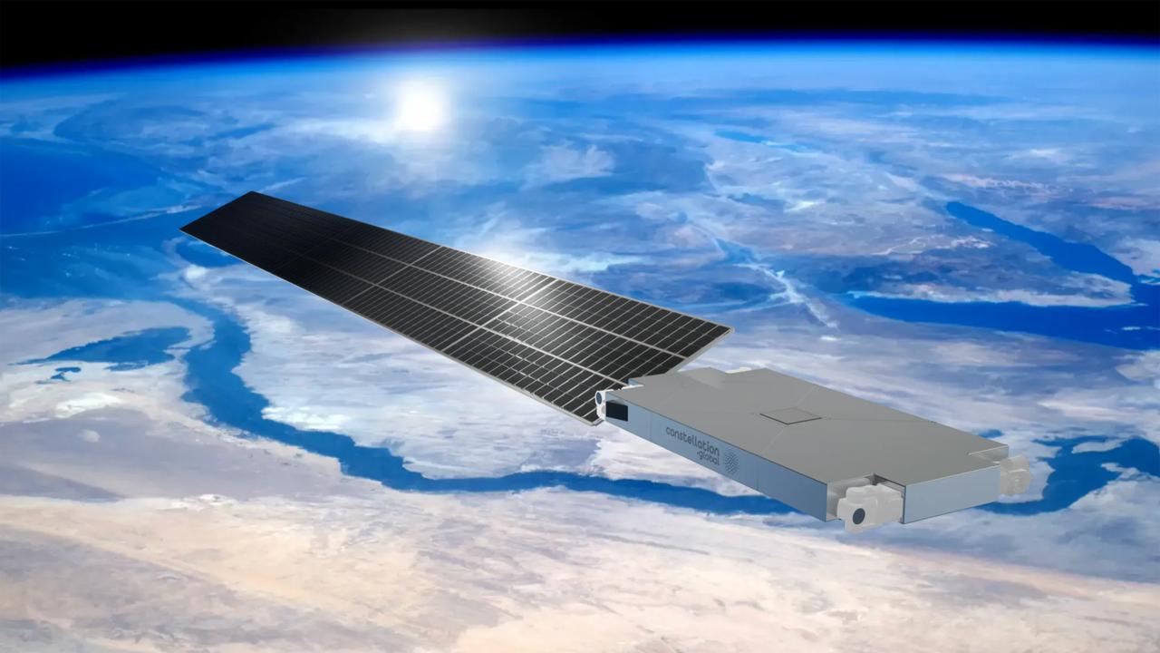 Les satellites de la future constellation de CTO auront un profil aérodynamique très inhabituel. © Constellation Technologies &amp;amp; Operations