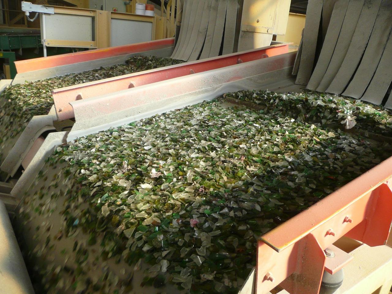 Le recyclage du verre en images — free download