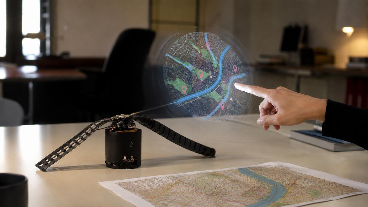 Cet écran tactile flotte dans l’air, et son fonctionnement est encore plus étonnant