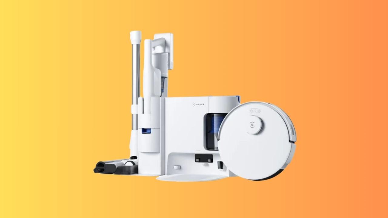 Économisez 400 €, ECOVACS réunit robot et balai sous une même station intelligente !